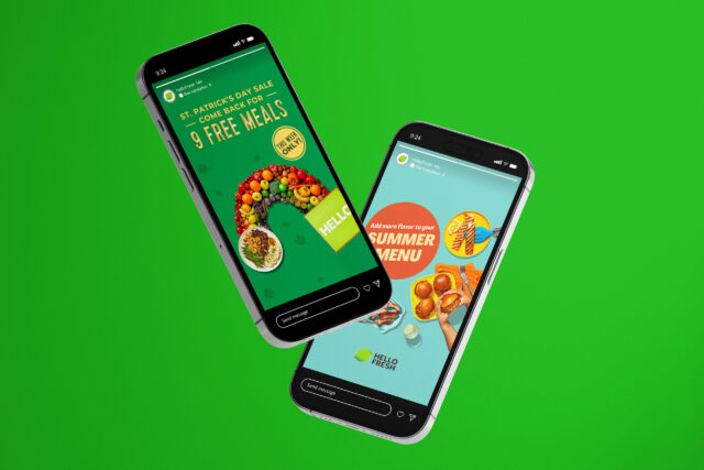 Social Ads for Various Brands